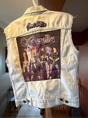 Levi's Light Blue Sleeveless Denim Jacket Vest